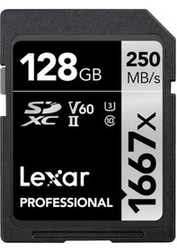 Resim Lexar 128gb Lsd128cb1667 Sdxc Hafıza Kartı 