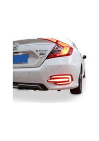 Resim Honda Civic Fc5 Arka Sis Lambası Ledi 3 Çizgi E Dizayn 