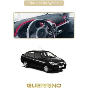 Resim Renault Clio Symbol 2torpido Koruma Halısı Bej Kenar 