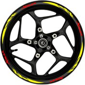 Resim Genel Markalar mixgiftzRKS kırmızı yazılı mavi reflektif pençe şeritli 