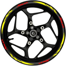 Resim Genel Markalar mixgiftzRKS kırmızı yazılı mavi reflektif pençe şeritli 