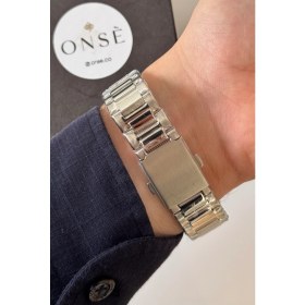 Resim Eşref Tek Model Coliseum Çelik Saat Aktif Takvim Su Gçmz 