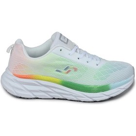 Resim JUMP 28052 ZENNE A-WHITE/YELLOW/MINT SPOR AYAKKABI Beyaz 