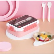 Resim Vagonlife VGN528 1000ml Pembe Çelik Saklama Kabı 