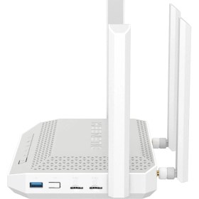 Resim Keenetic Hopper 4G+ AX3000 Wi-Fi Mesh Ebeveyn Kontrol Fiber VPN Router 4G Modem Cat.6 5x1Gbit/s 2xSIM Slot USB3.0 KN-2312 