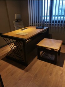 Resim NT Concept Masif Ağaç Ofis Dörtlü Takım 180cm 