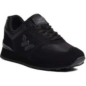 Resim Walkway Benin Siyah Kadın Sneaker 001 