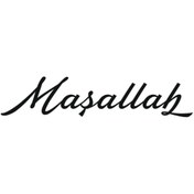 Resim Bak Karıştır Maşallah Sticker 20x4,5 Cm Siyah Renk 