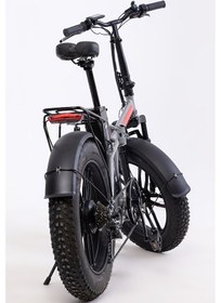 Resim Bike - S Model Elektrikli Katlanılabilir Bisiklet Düz Kadro 