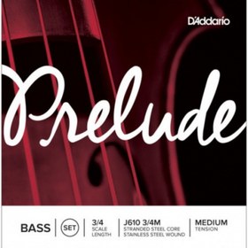 Resim D'Addario J610 Prelude 3/4 Kontrbas Teli 