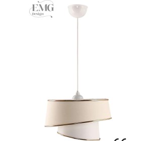 Resim Manolya Modern Kumaş Başlıklı 2 Katlı Yatak Odası Çocuk Odası Salon Mutfak Hol Avize 