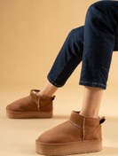 Resim Friend & Trend Ultra Mini Platform Süet Kadın Bot Ft404 