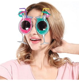 Resim MCM Group Kokteyl Temalı Hawaii Yaz Partisi Gözlüğü 15X16 cm - Lisinya 