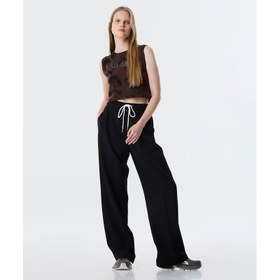 Resim Twist Kontrast Kordonlu Kadın Pantolon (TW6250003129) 