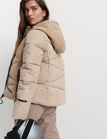 Resim Stormwear Dolgulu Reflektörlü Puffer Kayak Montu - Bej / 8 