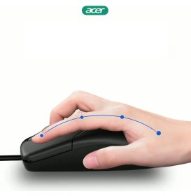 Resim Acer M117 Ergonomik Kablolu Ofis Mouse 1000DPI 