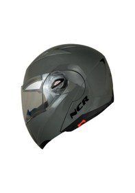 Resim Ncr-158 Çene Açılır Gözlüklü Ece Belgeli Kask Nardo Gri 