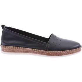 Resim Dgn P25-22y P25-1512-R1534 Soft Anatomic Footwear Deri Kadın Ayakkabı Siyah 