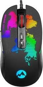 Resim Kyrotech Everest GX69 JAVELIN Usb Siyah RGB Ledli 7D Optik Gaming Oyuncu Mouse 