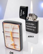 Resim MULTİ TESPİH Kişiye Özel Benzinli Çakmak, Zulfikar 
