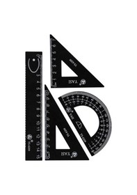 Resim Zcjb Adet Düz Üçgen Cetvel İletki Aracı Öğrenci Kırtasiye Okul Malzemeleri -118890 