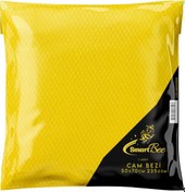 Resim Smartbee Mikrofiber Cam Ve Jant Silme Bezi 50X70 235Gr/M2 - Sarı 