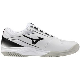 Resim Mizuno Cyclone Speed 5 Jr Çocuk Voleybol Ayakkabısı Beyaz / Siyah Çok Renkli 