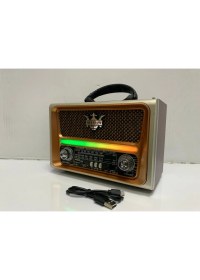 Resim pasajdanal Pasajdanal RT-780 Usb/bt/fm Nostajık Işıklı Radyo 