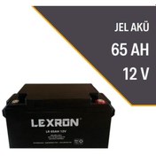 Resim Lexron 12v 65ah Jel Akü 