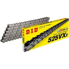 Resim Did Zincir 525Vx3 (X-Ring) 460741626 126-Gümüş- 