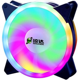 Resim Geeksen 120mm Rgb Kasa Fanı - Hidrolik Yataklı, Titreşim Giderici, 43cfm Hızlı Soğutma, 24.5db Sessiz Çalışma, 1 Adet 
