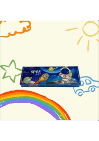 Resim Unıck Color Space Hesap Makineli Fonksiyonel Kalem Kutusu Bulutlu 