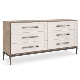 Resim Impressive Matte Pearl Ahşap Şifonyer 