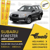 Resim Subaru Forester Muz Silecek Takımı (1997-2007) İnwells 