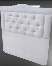 Resim Bengi Ticaret Dk El Yapımı Tay Tüyü Kumaş Tek Kişilik Başlık Beyaz 90 