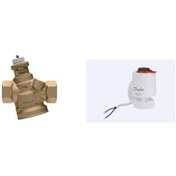 Resim Danfoss Abqm 20 + Twa Kombine Motorlu Vana Seti 