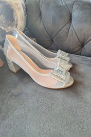 Resim Topukla Footwear Kadın Tül Abiye Ayakkabı 036 4165 