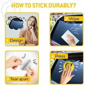 Resim Sevimli Uğur Böceği Kendinden Yapışkanlı Çıkartma Karikatür Böcek Araba Etiket Su Geçirmez Oto Dekorları E-15cm-longest Side 
