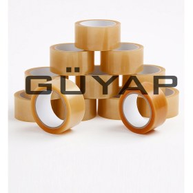 Resim Güyap Yapı Tekstil Süper Güçlü Koli Bandı 45 × 100 Hotmelt [ 34 Mic - 6 Adet ] 