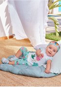 Resim Mayoral kız bebek tişört tayt bandana 3 lü set 1715 