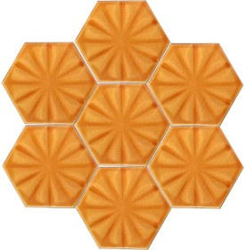 Resim Armada Çini 15x17 Cm Çiçekli Karamelaltıgen Seramik 