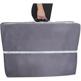 Resim Viphomeconceptltd Katlanır Yatak Yer Yatağı Sünger Yatak Tek Kişilik 80X180 Gri 