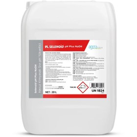 Resim Selenoid pH PLUS SIVI NaOH 20L Sıvı pH Yükseltici 