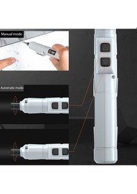 Resim Springsun Kablosuz Usb Şarj Edilebilir Elektrikli Tornavida Mini Elektrikli Alet Çok İşlevli Tornavida Saat Elektronik Cihaz 