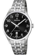 Resim FESTİNA F20466/3 TİTANYUM ERKEK KOL SAATİ 