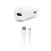 Resim Ttec Speedcharger Qc 3.0 Universal Araç Şarj Cihazı + Type-C Kablo 