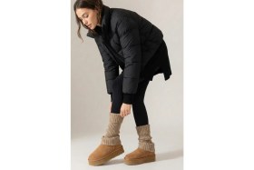 Resim Uncia Outdoors Premium Kışlık Kalın Örgü Triko Tozluk Çorap %100 Akrilik Leg Warmer Ayak Isıtıcı 