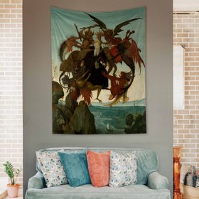 Resim The Torment of Saint Anthony Duvar Örtüsü - 60 cm x 90 cm 