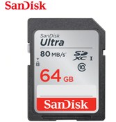 Resim Sandisk 64 Gb Class 10 Hafıza Kartı 