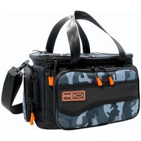 Resim Fujin Black Camo Helper Bag Balıkçı Çantası-8766 - 27 Cm 